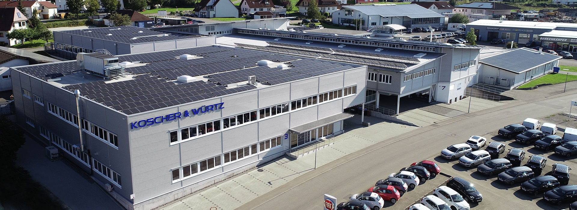 Koscher & Würtz Luftaufnahme