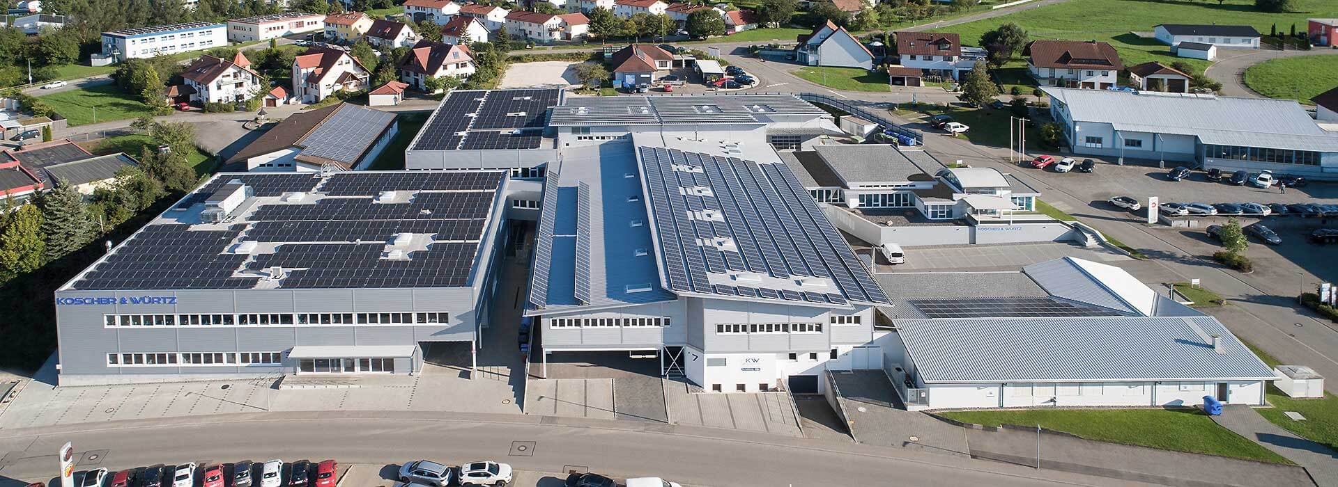 Koscher & Würtz Luftaufnahme